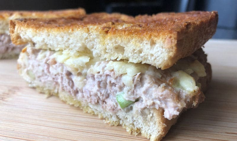 Tuna Melt Sandwich air fryer recipe